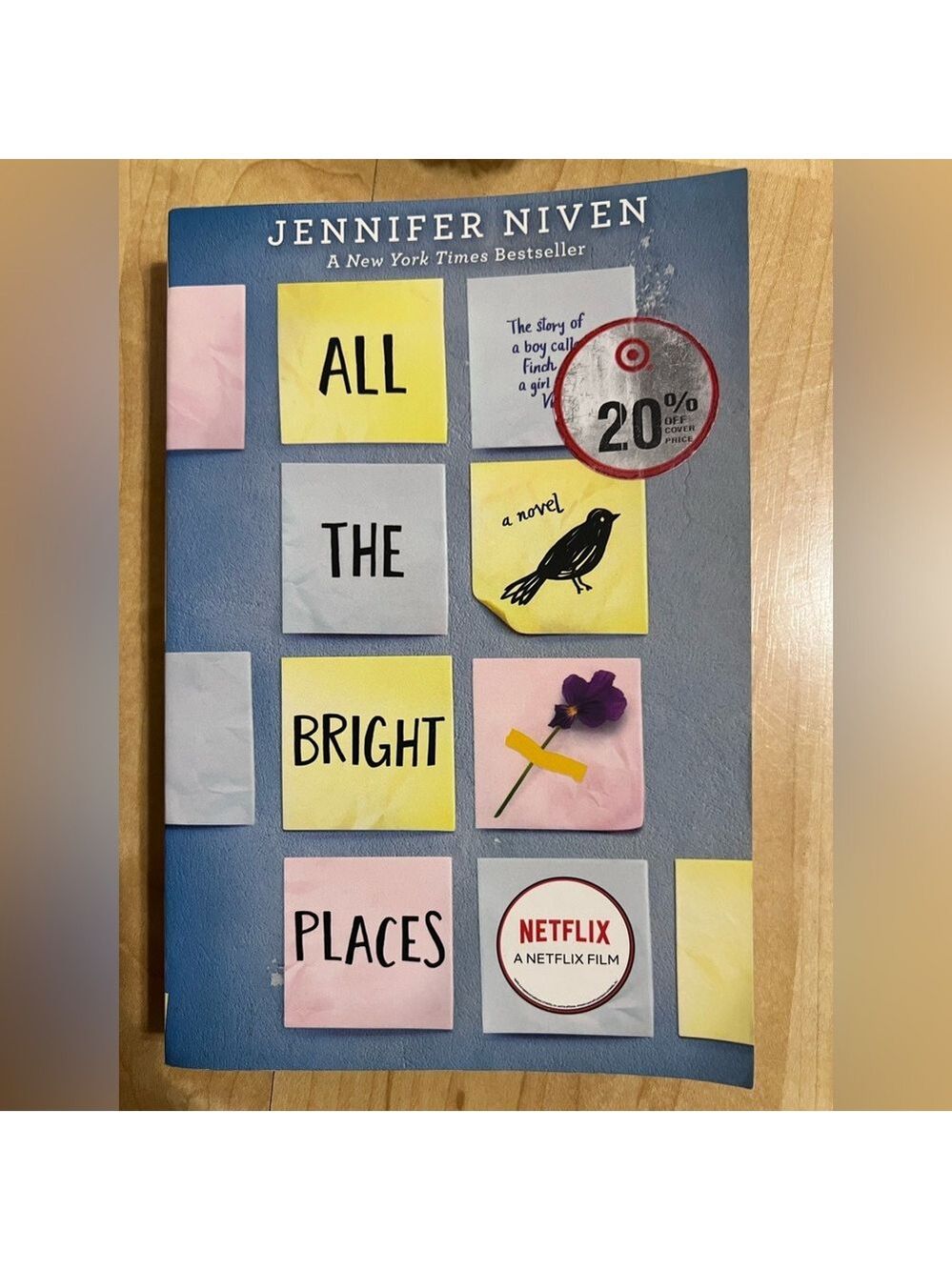 All The Bright Places by Jennifer Niven paperbook